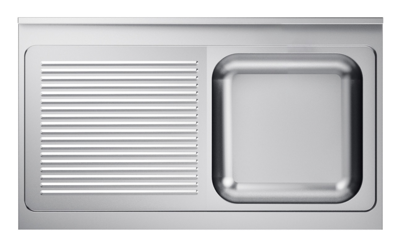 600 ÉVIER 1 À DROITE 1200 COMBISTEEL 7013.1315