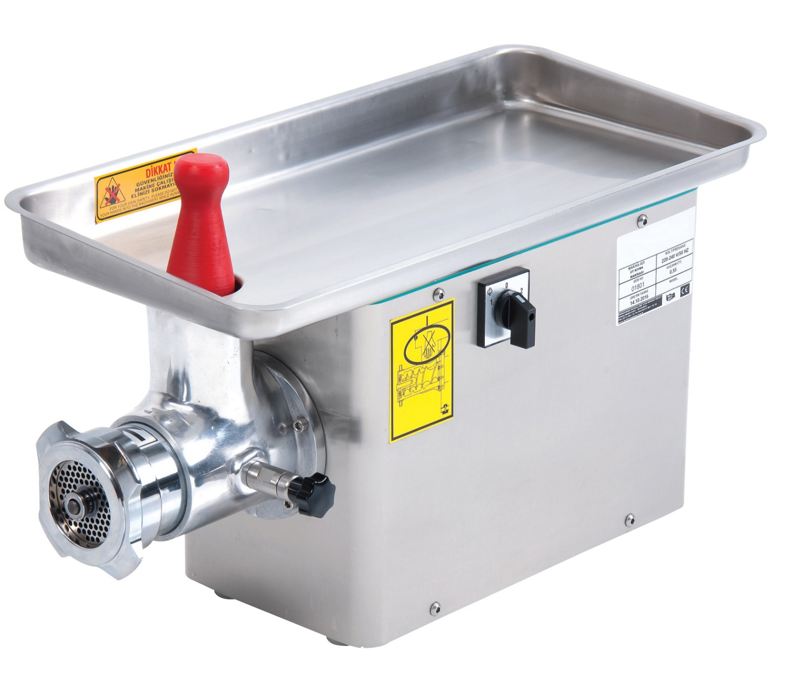 HACHOIR 12 - 125 KG/H COMBESTEEL 7054.0045