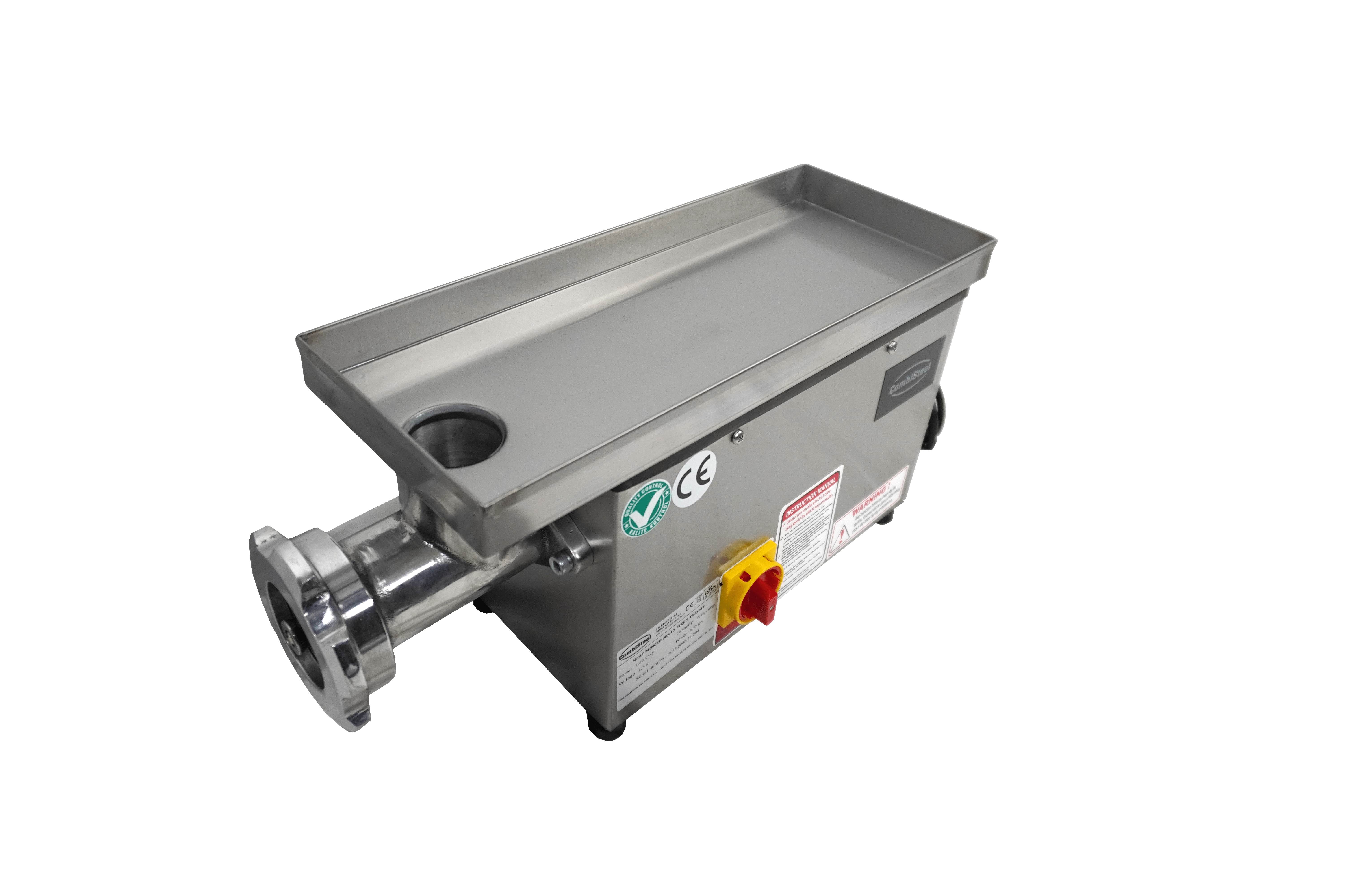 HACHOIR 12 - 75KG/H 230V - AVEC TÊTE FIXE COMBESTEEL 7073.0045