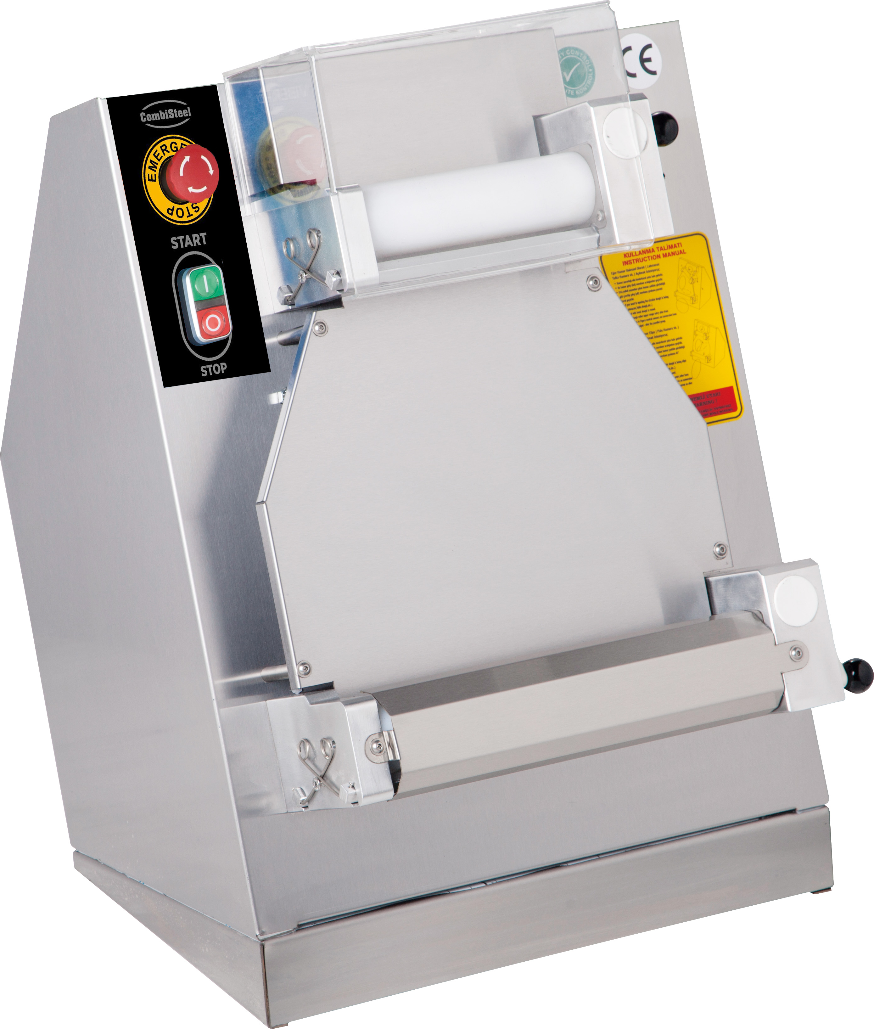 LAMINOIR À PÂTE 30CM DROIT - ENTIÈREMENT INOX COMBESTEEL 7073.0130