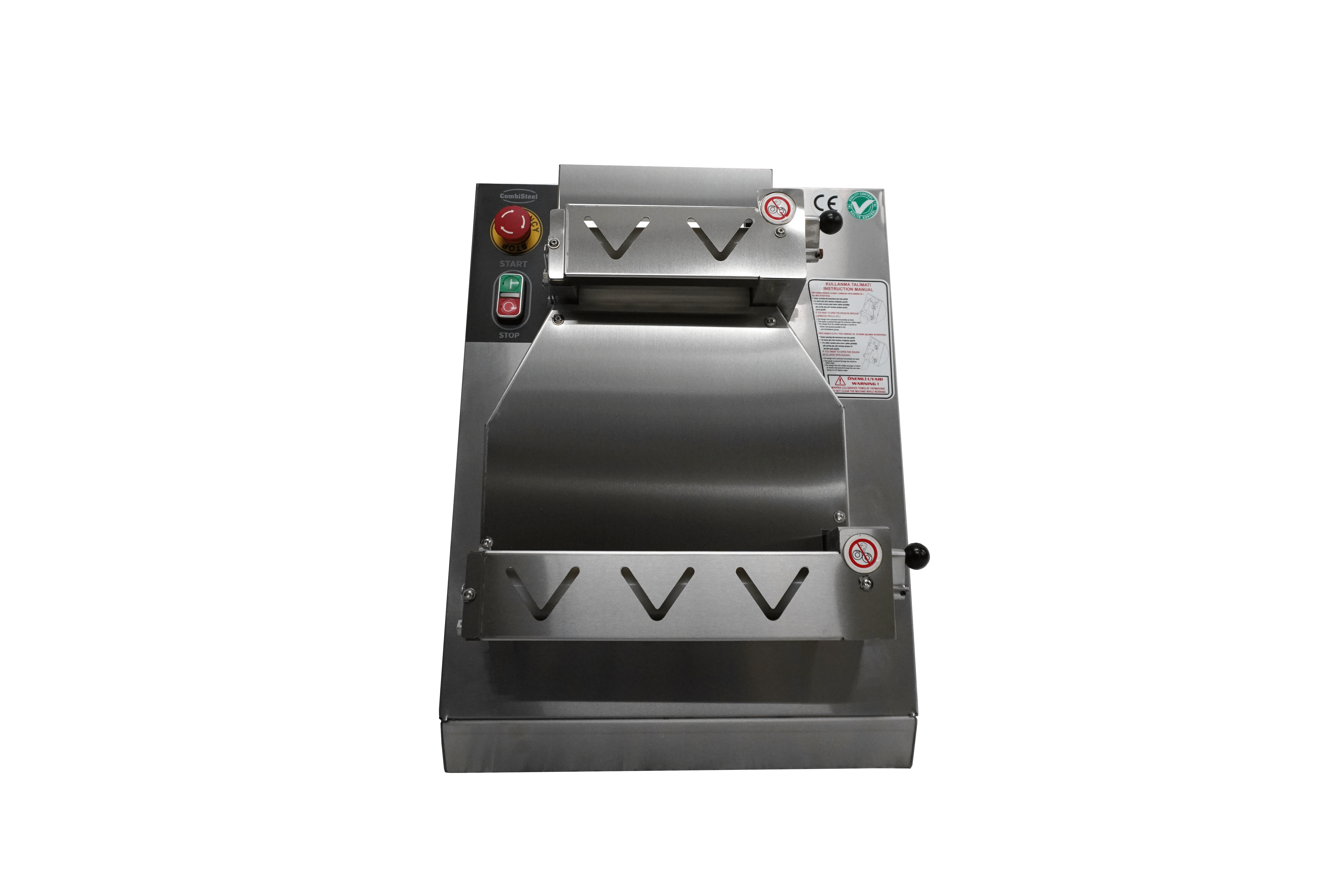 LAMINOIR À PÂTE 40CM DROIT - ENTIÈREMENT INOX COMBESTEEL 7073.0140