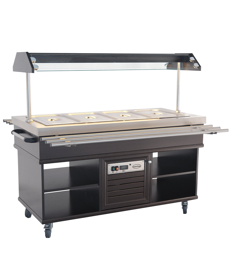BUFFET CHAUD GN 4/1 COMBESTEEL 7078.0030