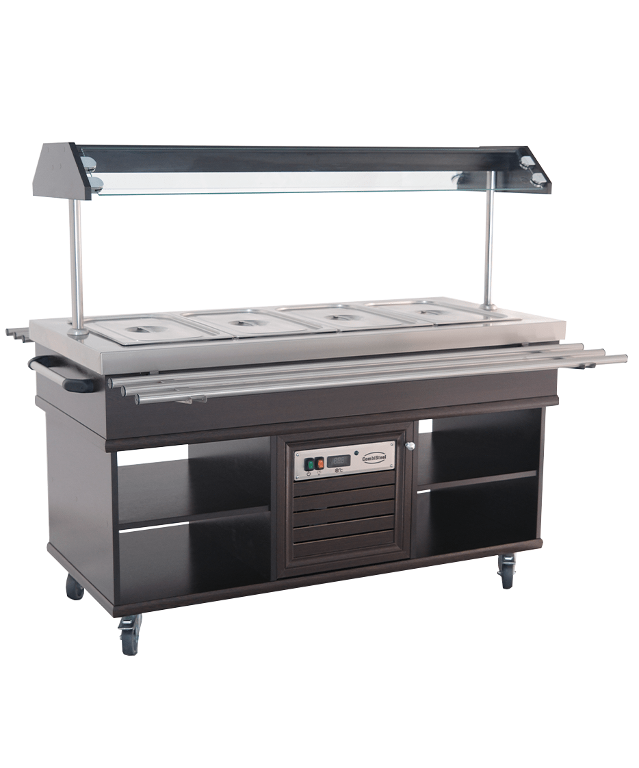 BUFFET CHAUD GN 4/1 COMBESTEEL 7078.0030