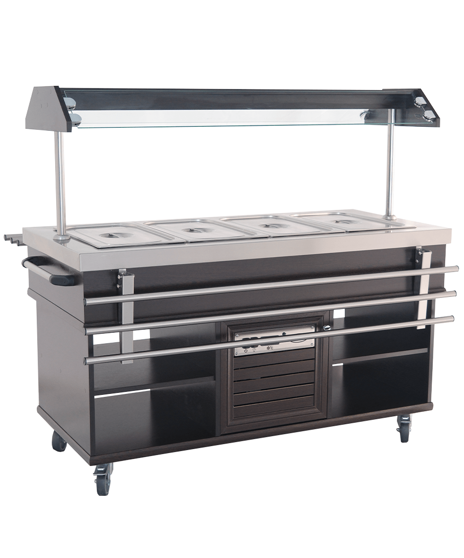 BUFFET CHAUD GN 4/1 COMBESTEEL 7078.0030