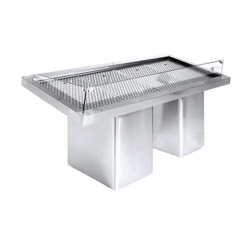 VITRINE DE POISSON LIBRE-SERVICE 1.9 COMBESTEEL 7083.0025