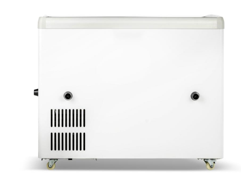 CONGÉLATEUR BAHUT COUVERCLE EN VERRE LOTTE-586 COMBESTEEL 7086.0050