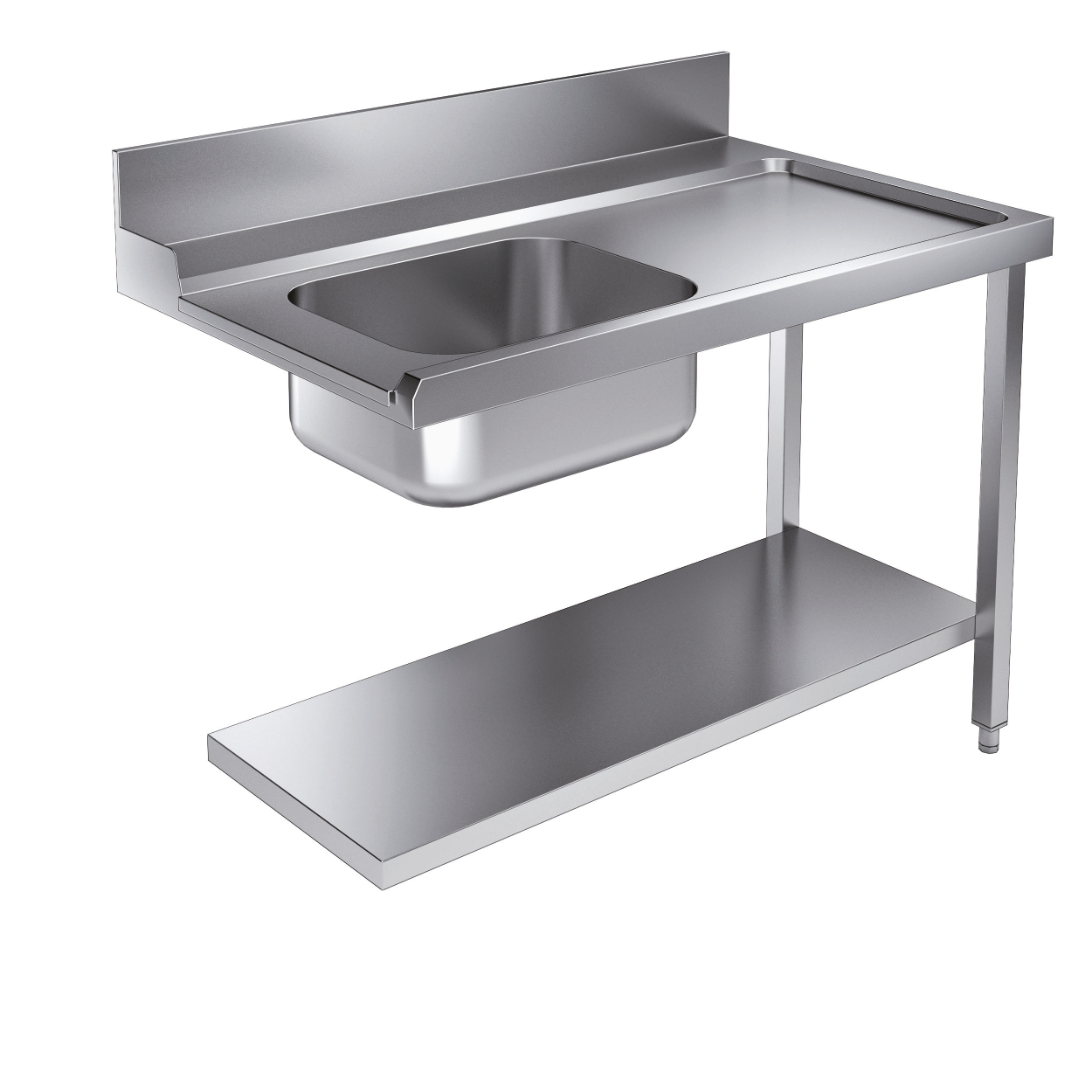 TABLE D'APPROVISIONEMENT ÉTAGÈRE 1200 À DROITE POUR 7082.0070 - 0075 COMBESTEEL 7106.1010