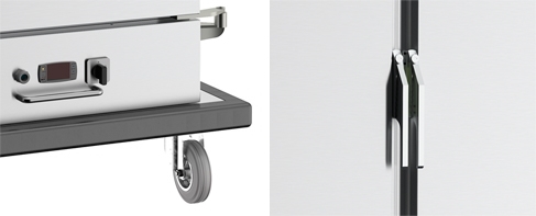 CHARIOT BANQUET CHAUFFANT 15x 2/1GN COMBISTEEL 7178.1100