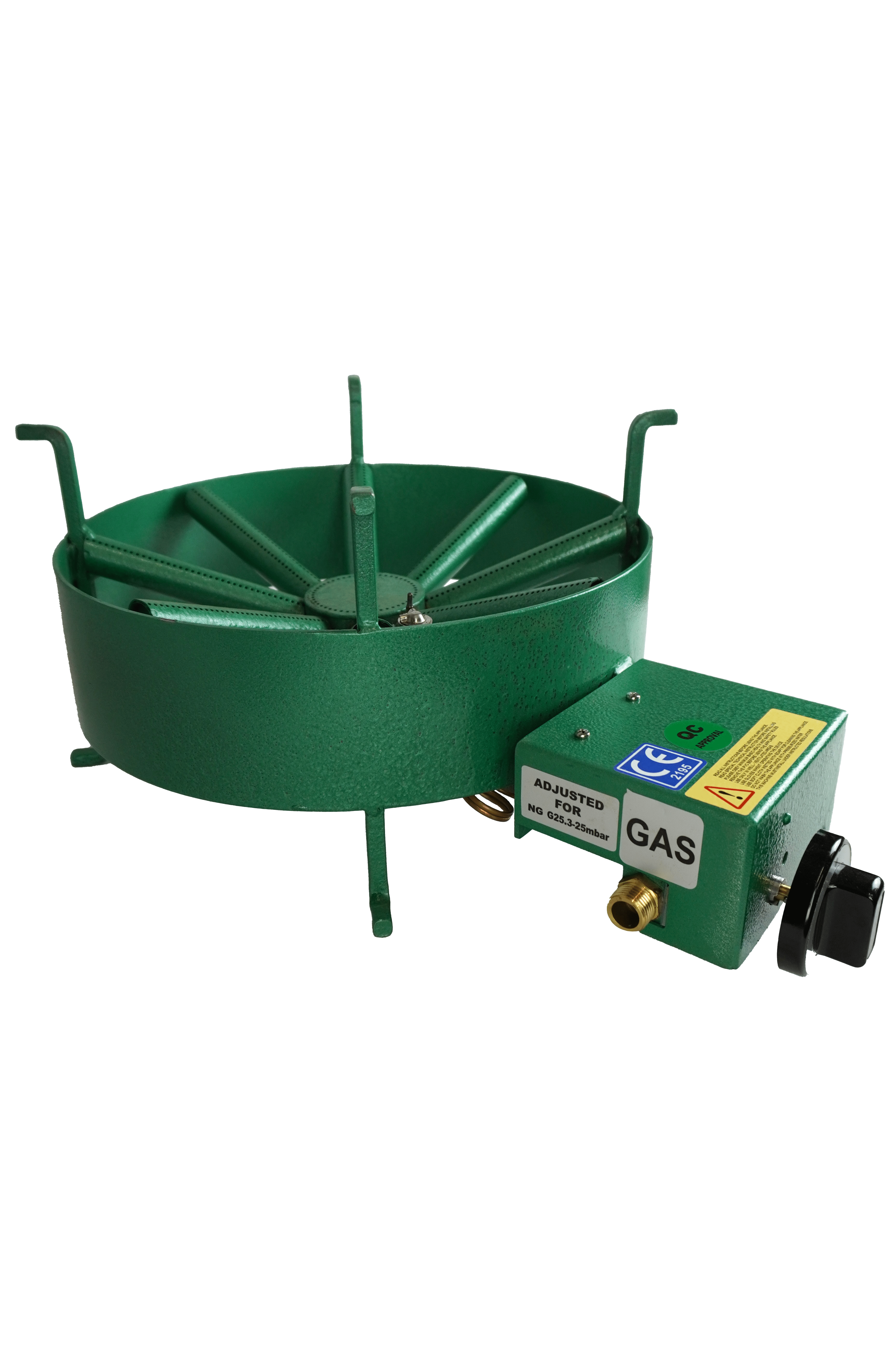 BRÛLEUR À GAZ Ø380 MM 15KW COMBESTEEL 7178.1220