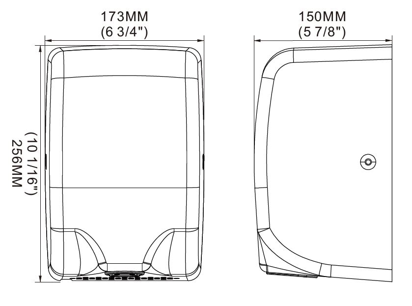 SÈCHE-MAINS HD-21 COMBISTEEL 7270.0035