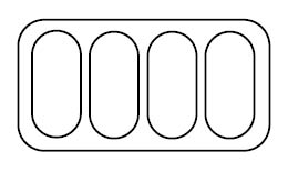 VITRINE À CREME GLACÉE FIJI 4 COMBESTEEL 7295.0005
