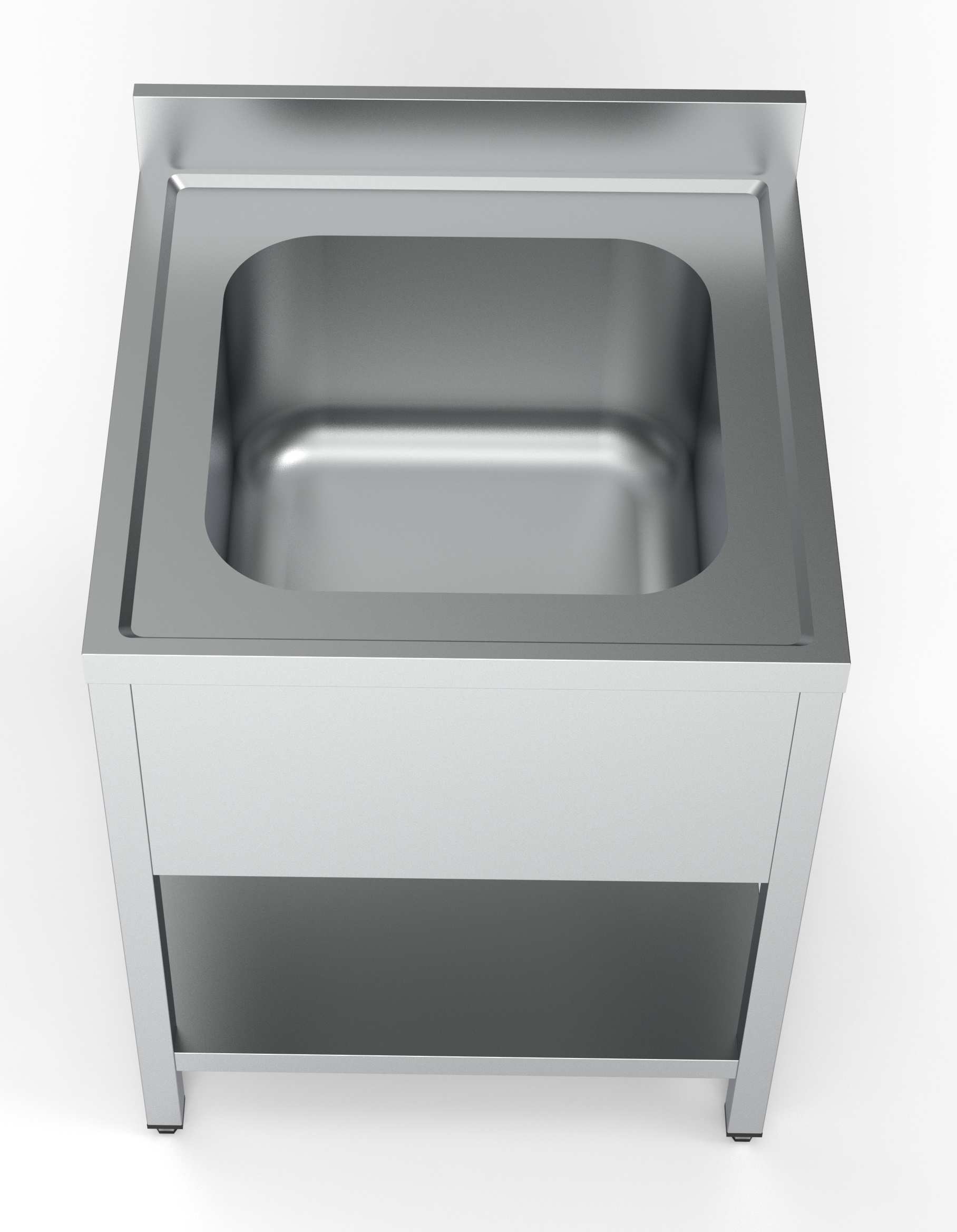 700 BLOC-ÉVIER ÉTAGÈRE 1 CENTRE 700 COMBESTEEL 7333.0815