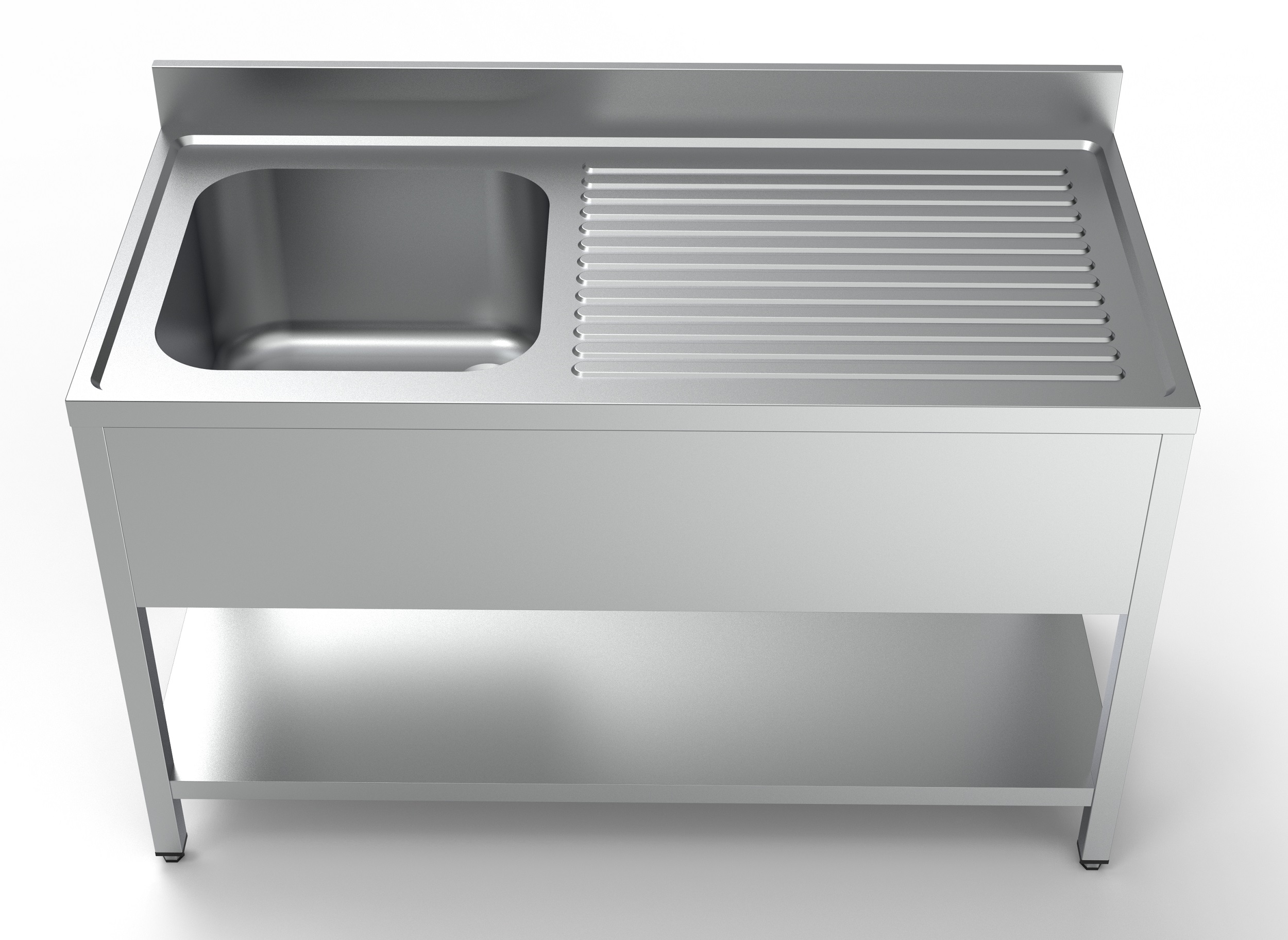 700 BLOC-ÉVIER ÉTAGÈRE 1 À GAUCHE 1400 COMBESTEEL 7333.0840