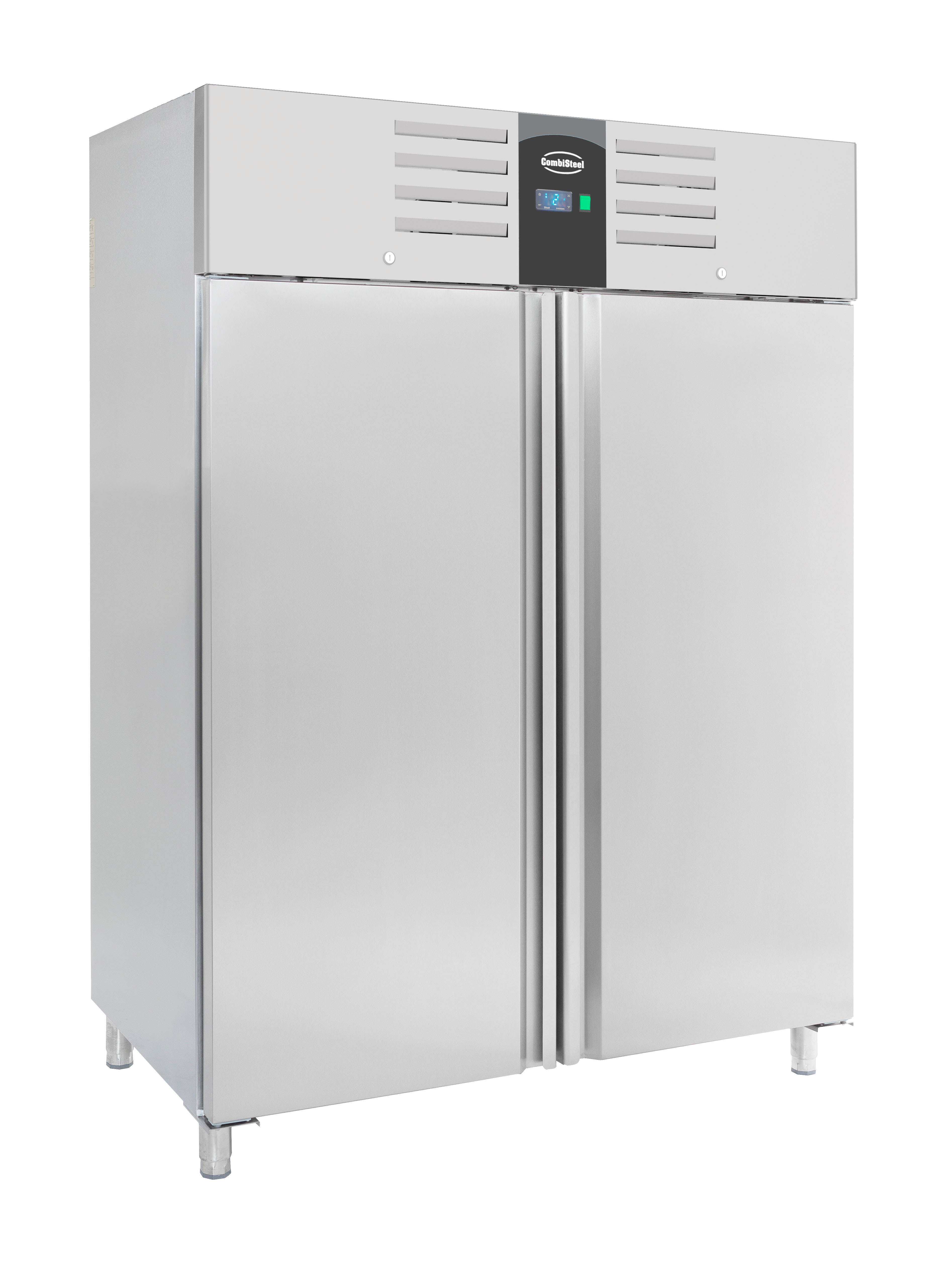 CONGÉLATEUR EN ACIER INOX 2 PORTES COMBISTEEL 7450.0078