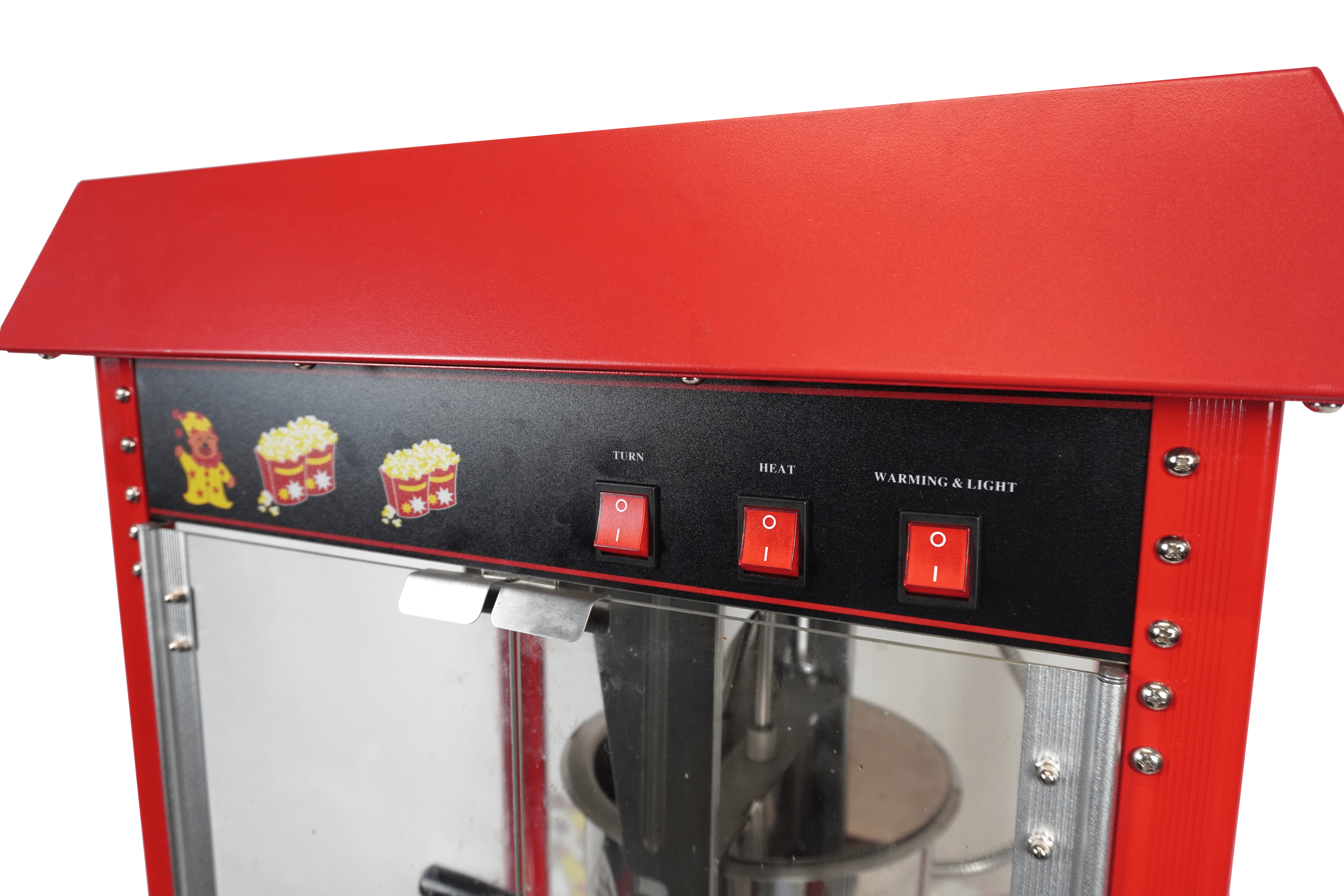 APPAREIL POPCORN INCLUS ROULETTES COMBESTEEL 7455.0815