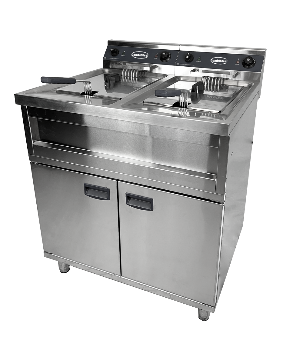 FRITEUSE ÉLECTRIQUES 2X12L 2X6KW COMBISTEEL 7455.0960