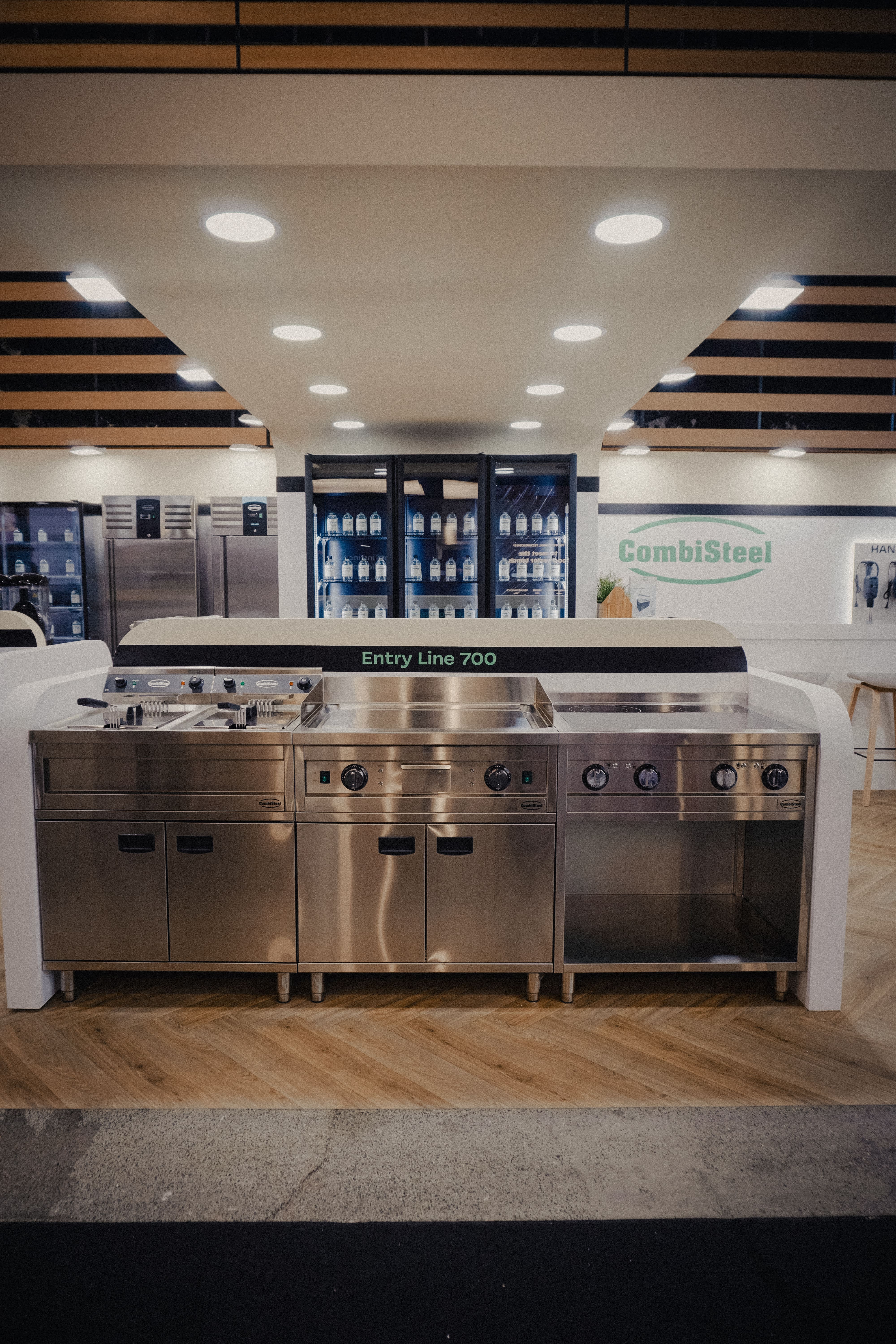 FRITEUSE ÉLECTRIQUES 2X12L 2X6KW COMBISTEEL 7455.0960