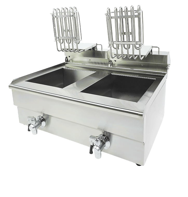FRITEUSE POSABLE ÉLECTRIQUE 2X10 L COMBISTEEL 7455.1007