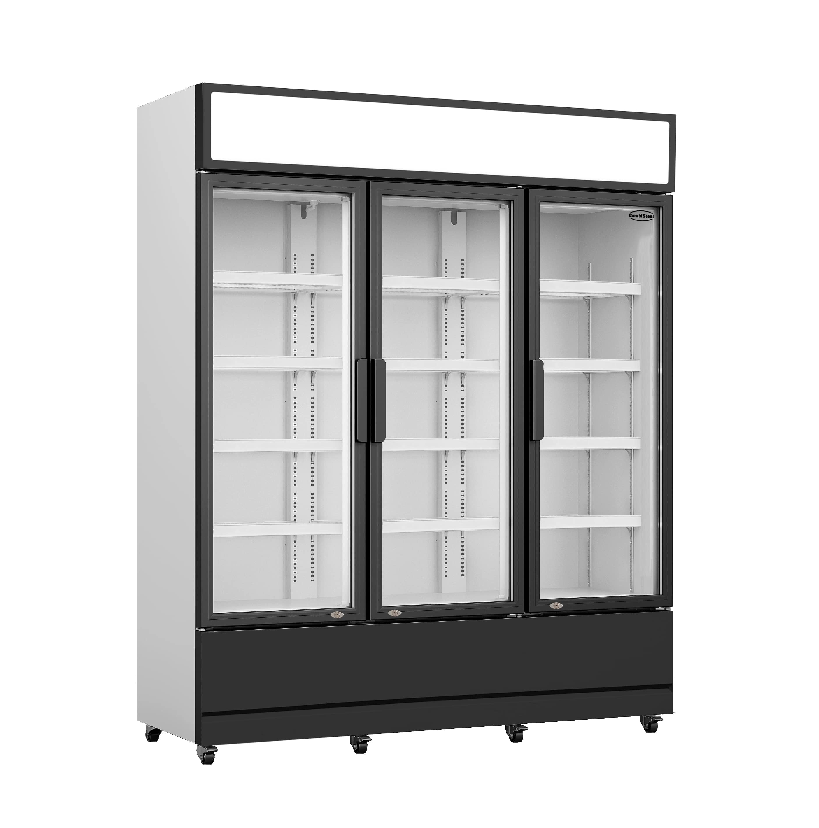RÉFRIGÉRATEUR 3 PORTES EN VERRE FCU-1200 COMBESTEEL 7455.2110