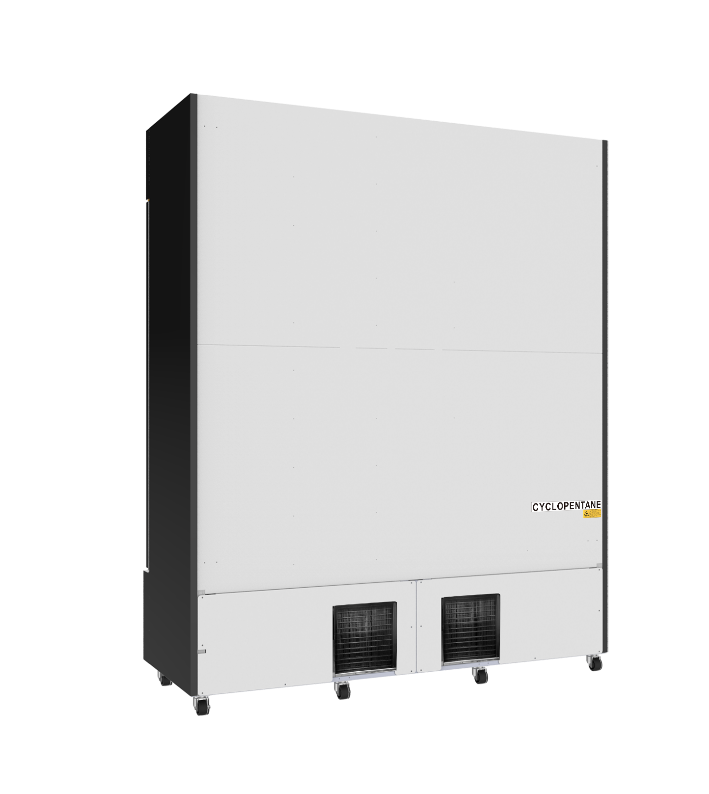 RÉFRIGÉRATEUR 3 PORTES EN VERRE NOIR FCU-1200 BL COMBESTEEL 7455.2115