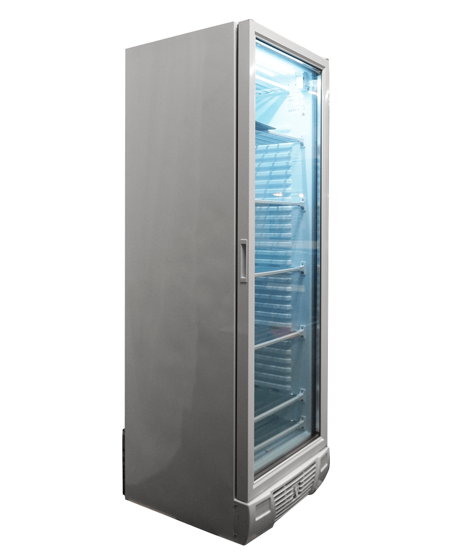 CONGÉLATEUR 1 PORTE EN VERRE 382L COMBESTEEL 7464.0062