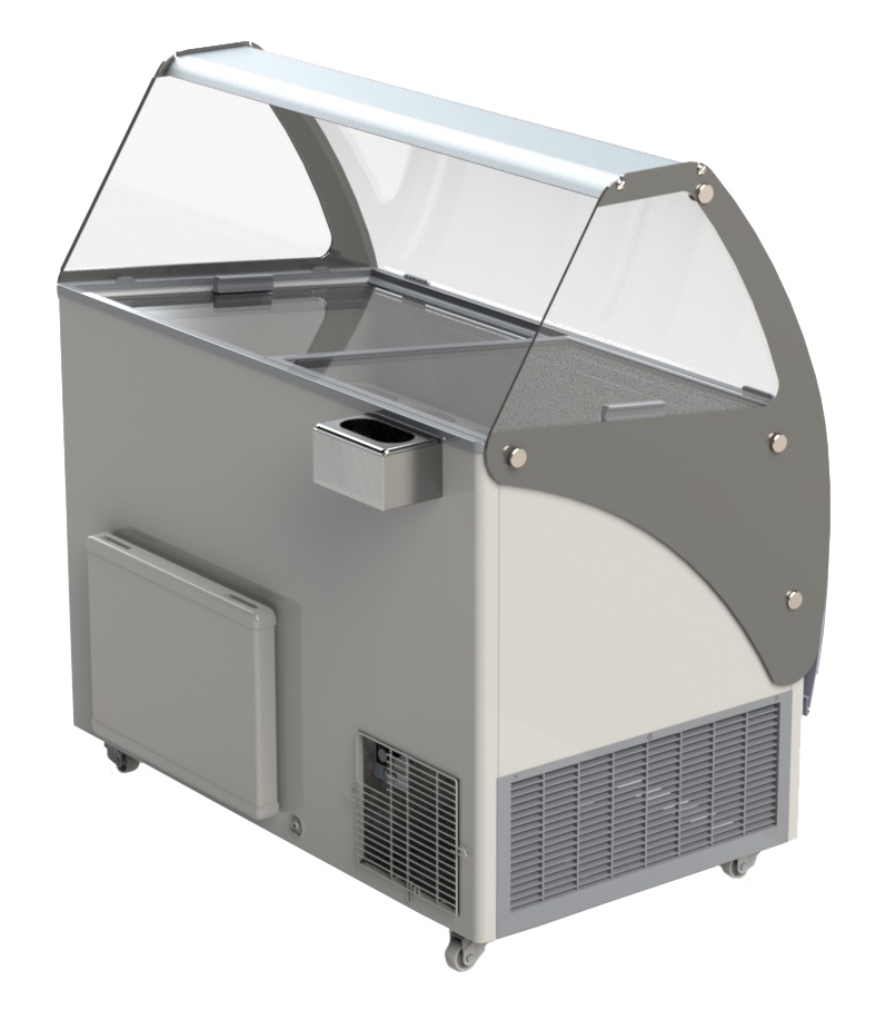 VITRINE À CREME GLACÉE MALTA 13X 5LTR COMBESTEEL 7472.0110