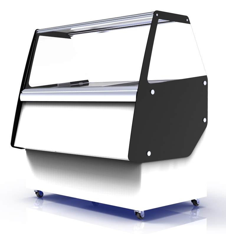 VITRINE À CREME GLACÉE IBIZA 8X5 LTR COMBESTEEL 7472.0140