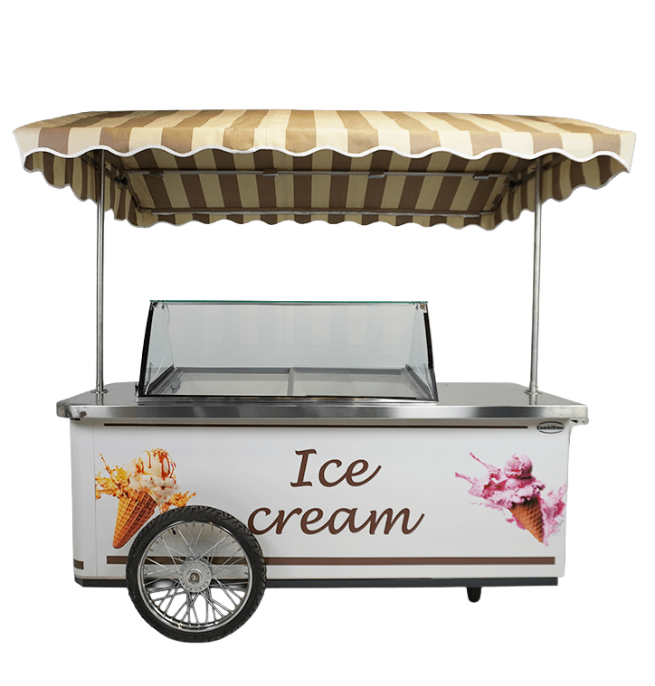 CHARIOT À GLACE RHODOS 9X5 LTR COMBESTEEL 7472.0170
