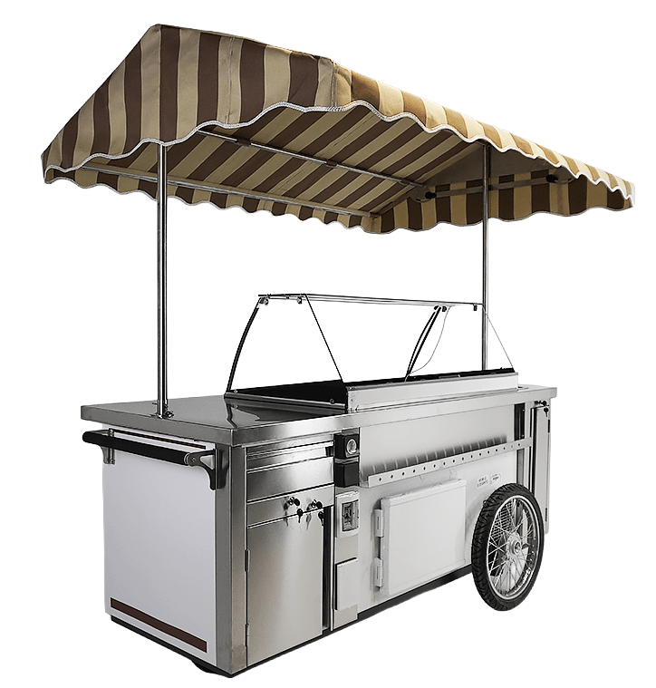 CHARIOT À GLACE RHODOS 9X5 LTR COMBESTEEL 7472.0170