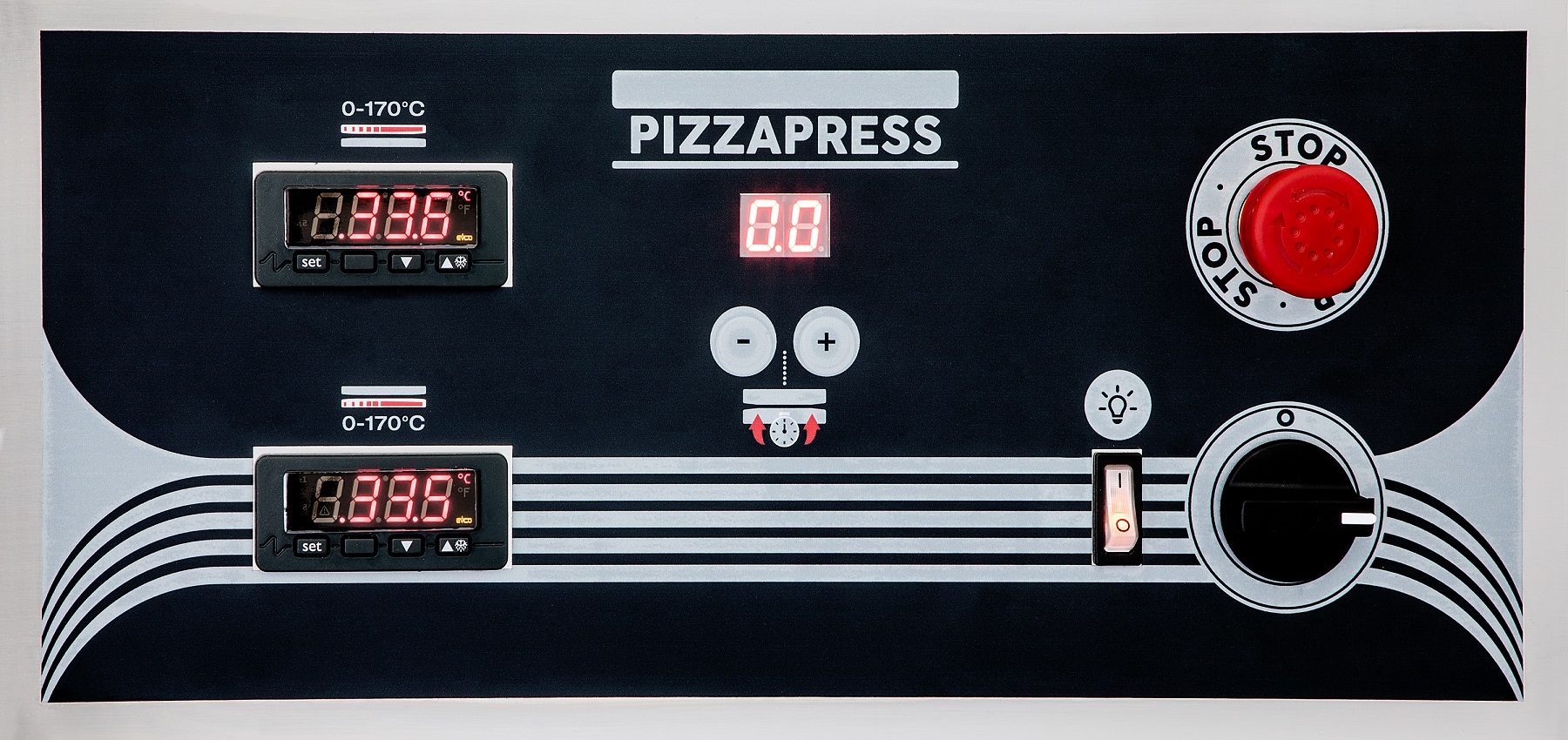 PRESSE À PIZZA 33 COMBESTEEL 7485.0205