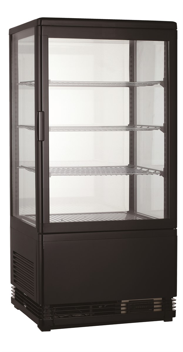 VITRINE RÉFRIGÉRATÉE 68L NOIR COMBESTEEL 7487.0170