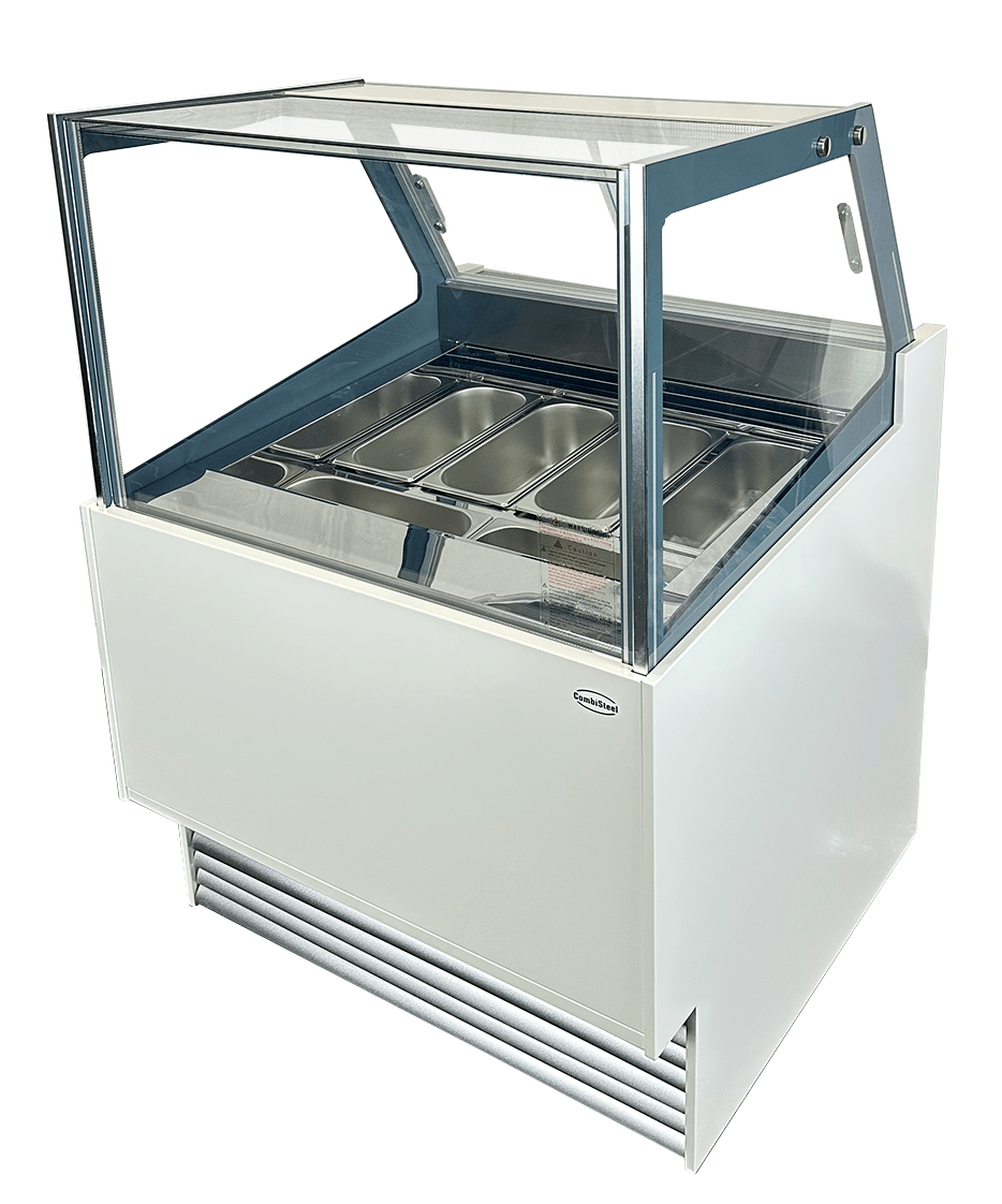 VITRINE À CREME GLACÉE KOMODO 6X5L COMBESTEEL 7487.0250