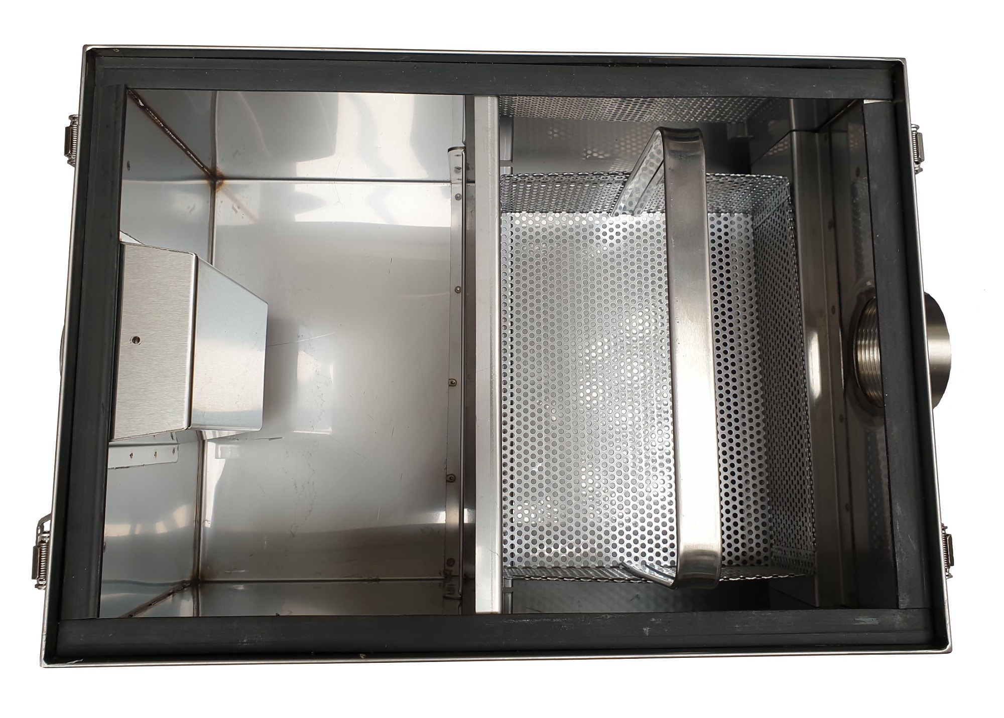 SÉPARATEUR DE GRAISSE INOX 38L  Ne répond pas aux normes NEN-1825 COMBESTEEL 7490.0315