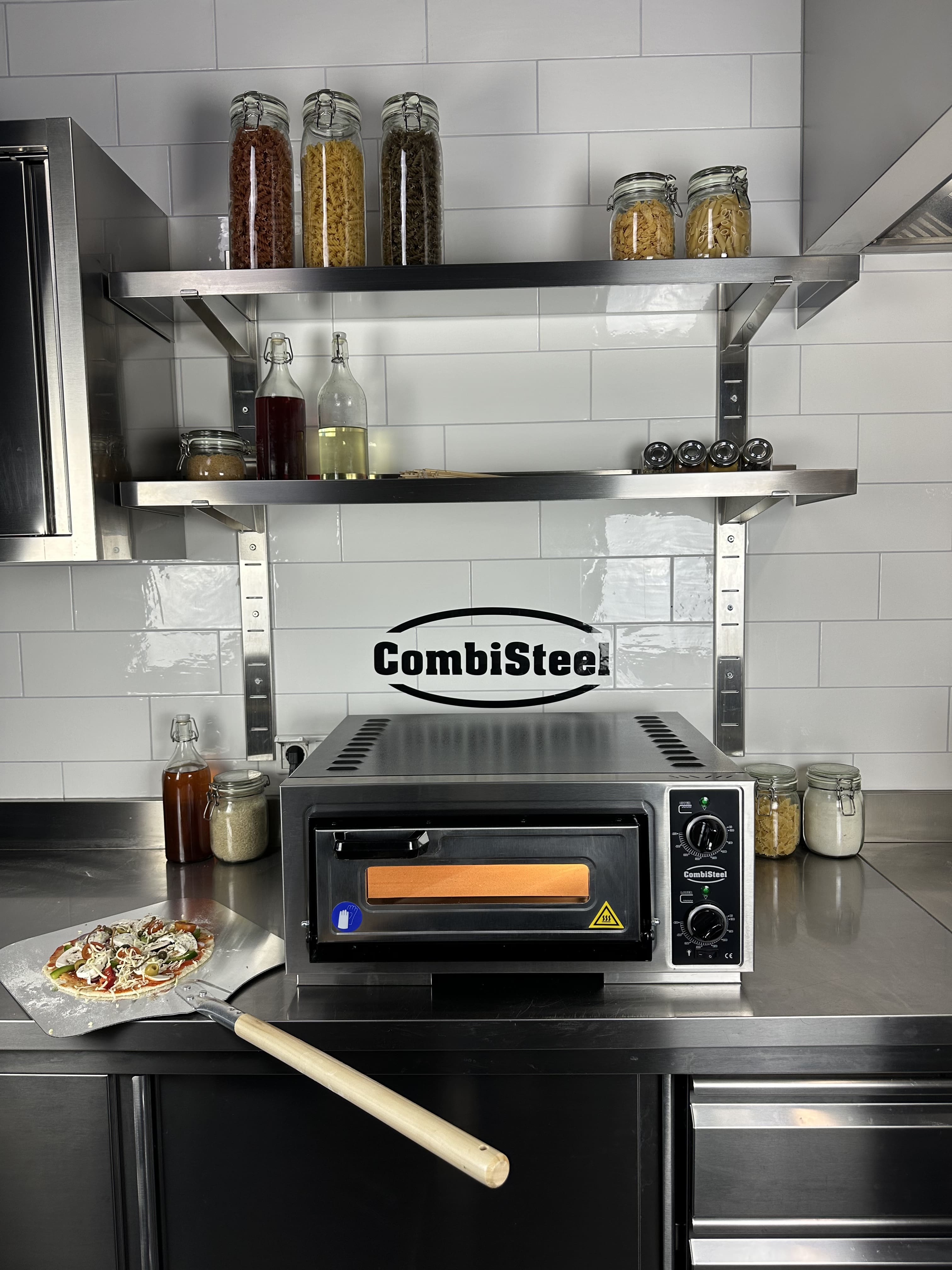 ELEC. FOUR À PIZZA MONO 1 X 1 COMBESTEEL 7491.1000