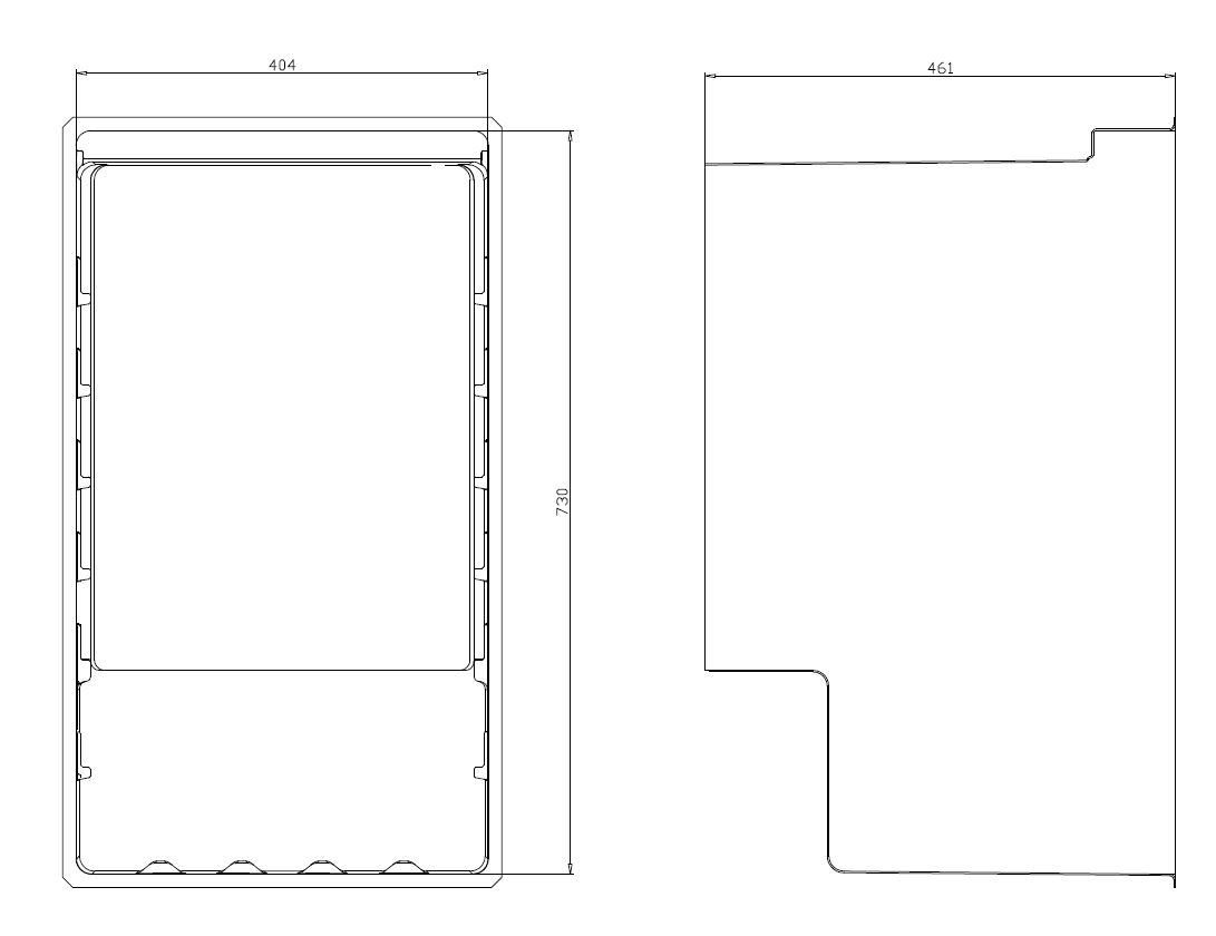 RAFRAÎCHISSEURS À VIN 118L SINGLE ZONE COMBESTEEL 7525.0025