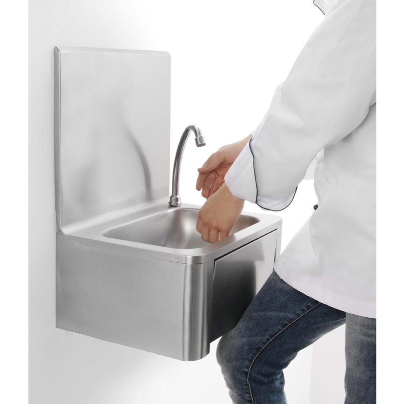LAVABO COMMANDE AU GENOU COMBESTEEL 7531.0005