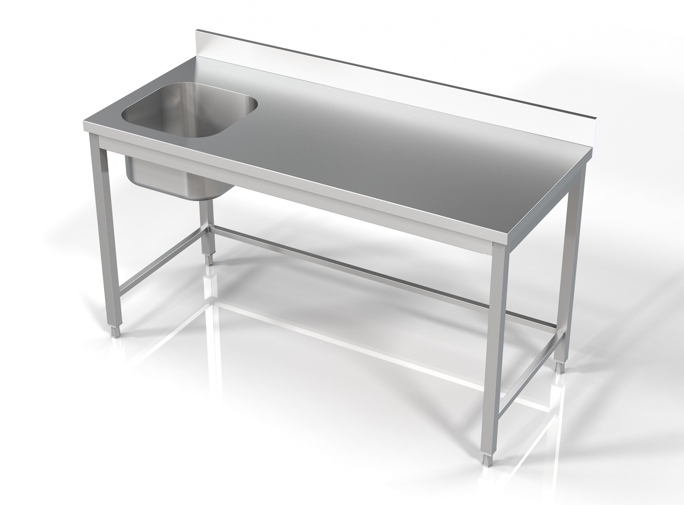 700 BLOC-ÉVIER 1 À GAUCHE 1600 COMBISTEEL 7812.0620