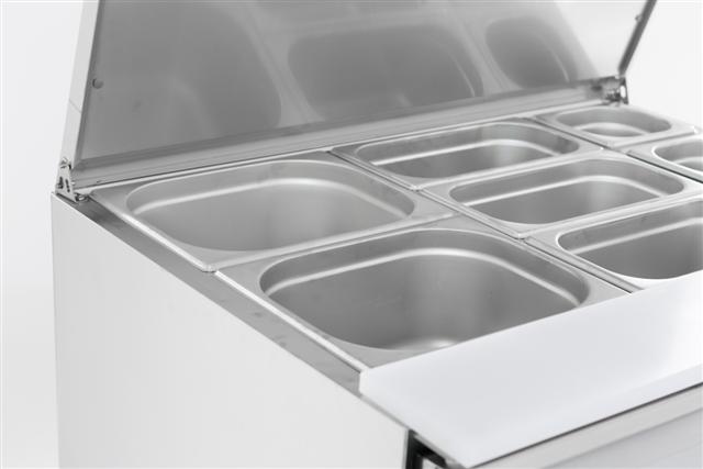 SALADETTE RÉFRIGÉRÉE 2 PORTES COMBESTEEL 7950.0105