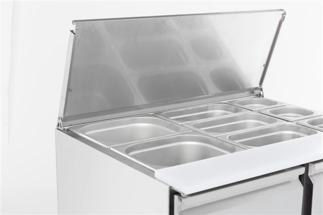 SALADETTE RÉFRIGÉRÉE 2 PORTES COMBESTEEL 7950.0105