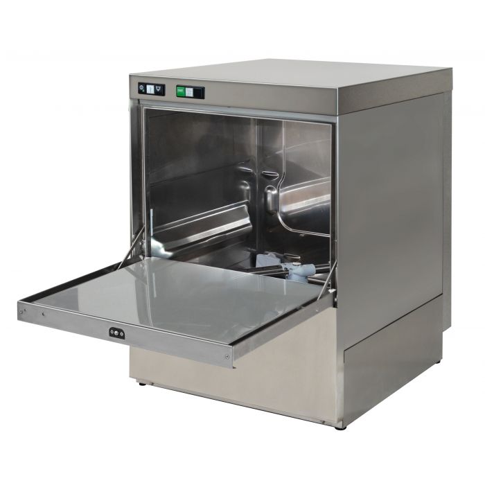SL DISHWASHER FRONTLOADER 500-400 DP DDE
WITH DRAIN PUMP AND DETERGENT INJECTOR