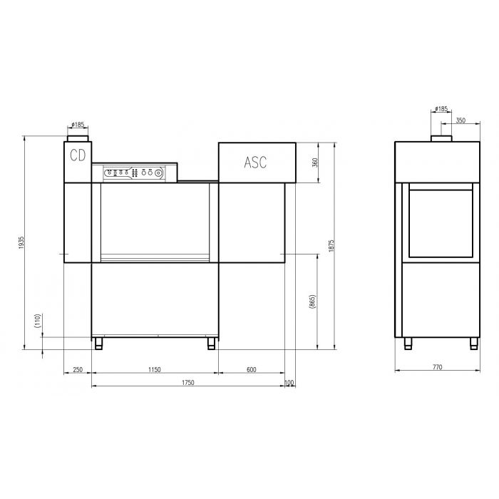 PL LAVE-VAISELLE TRANSPORTEUR EN RACK CD