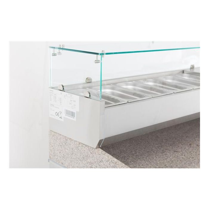 REFRIGERATED COUNTER TOP 1/4 GN x 8