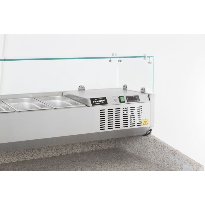 REFRIGERATED COUNTER TOP 1/4 GN x 8