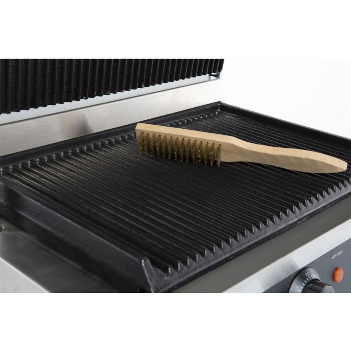 Large Contact grill Panini - ribbed plates