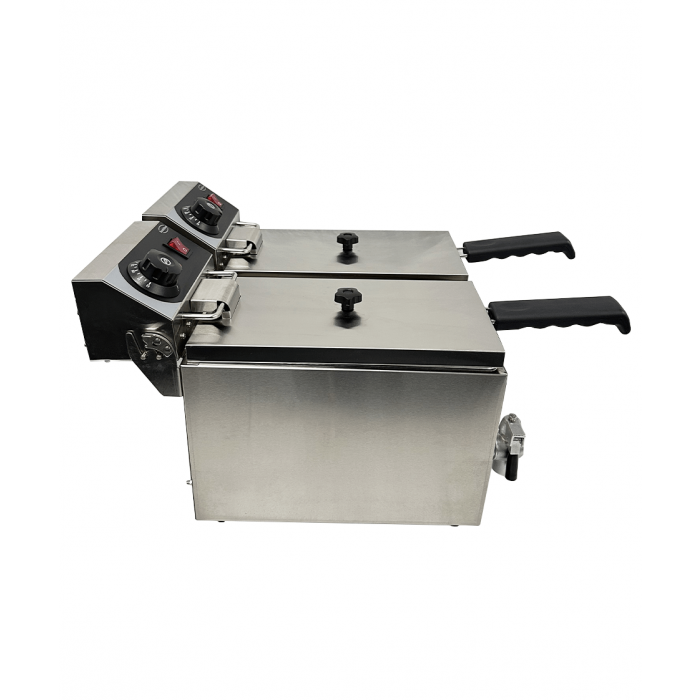 ELECTRIC COUNTER FRYER 2X4 L