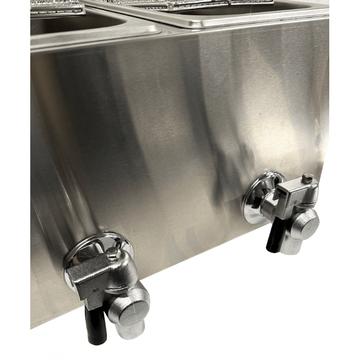 ELECTRIC COUNTER FRYER 2X4 L
