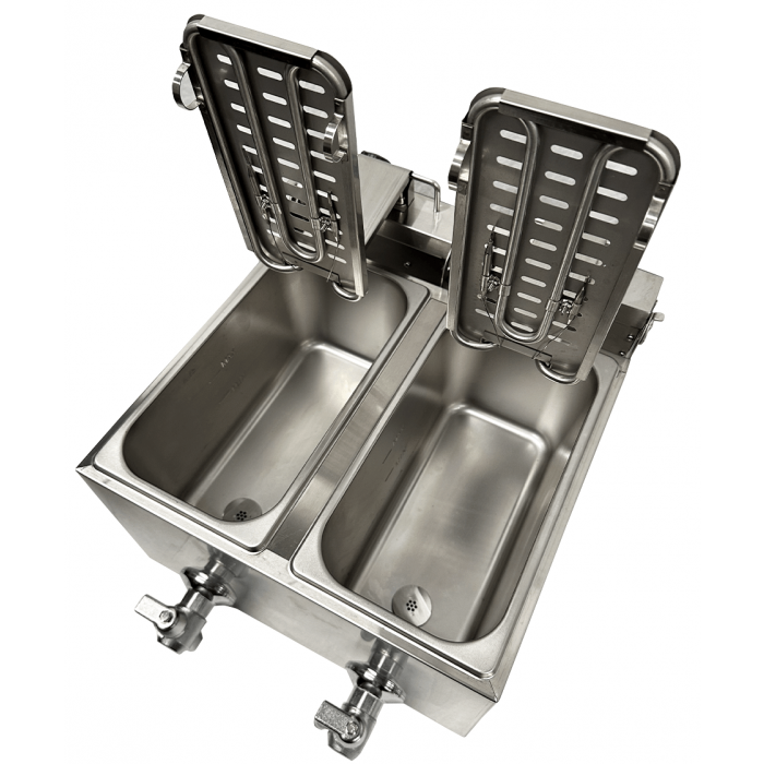 ELECTRIC COUNTER FRYER 2X4 L