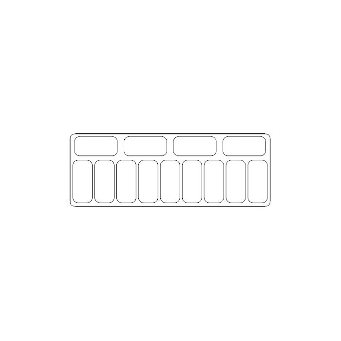VITRINE À CREME GLACÉE CUBA 13X5 LTR