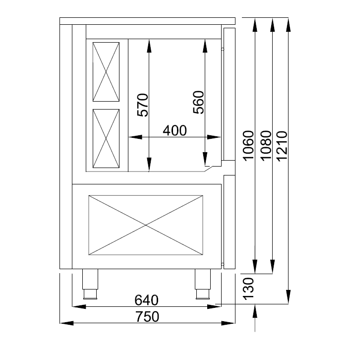 BLASTCHILLER 7x 1/1GN