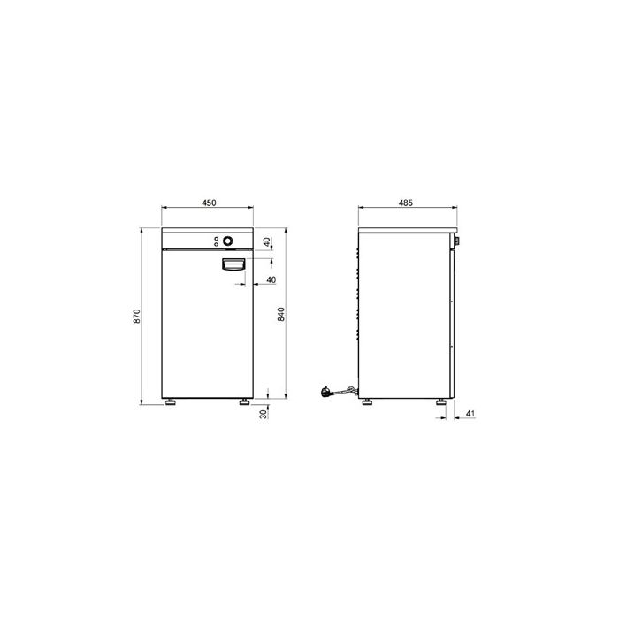 PLATE WARMER 1 DOOR